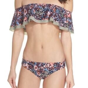 BCA Rebecca Virtue women sz S Reversible swimsuit suit floral